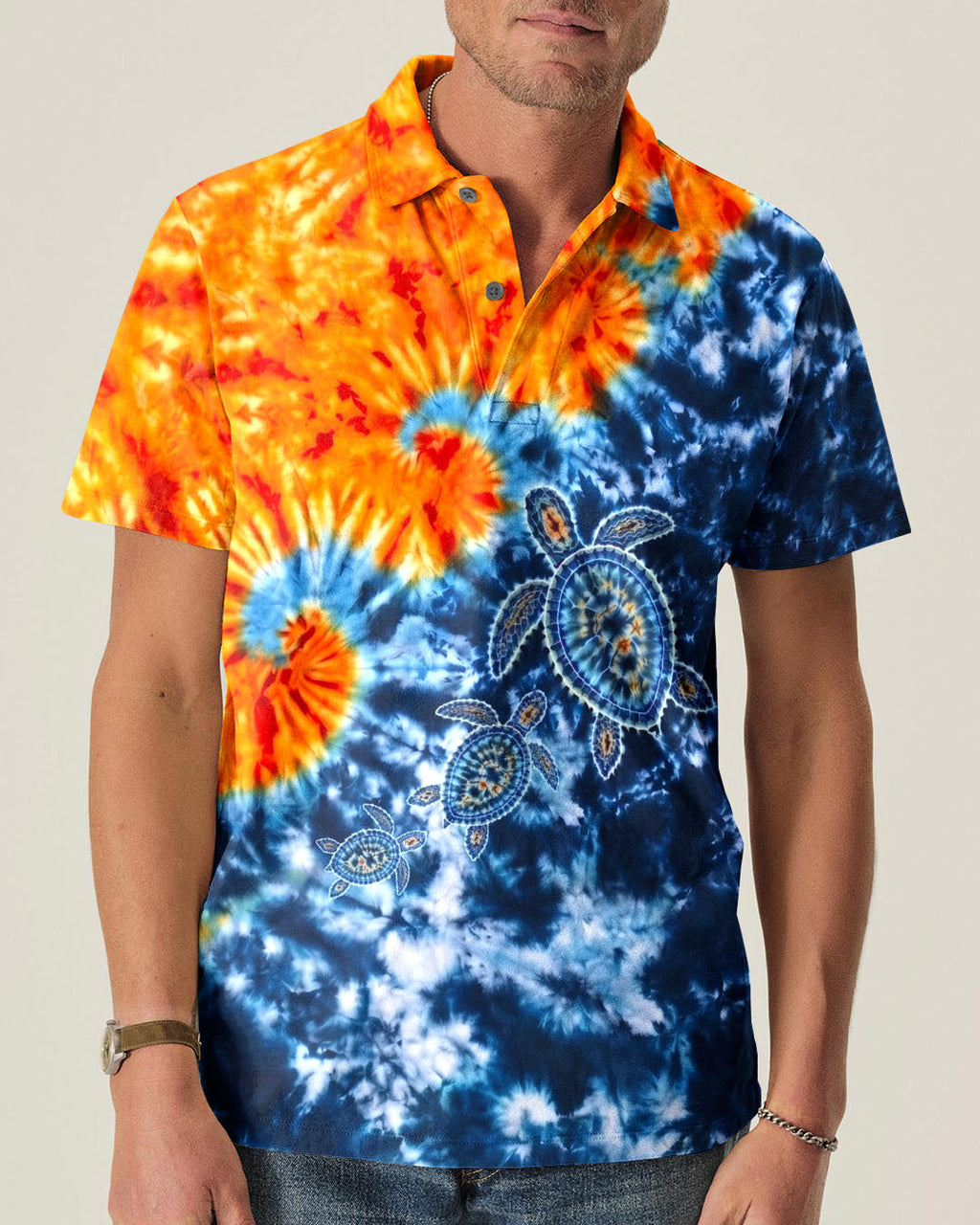 VIBRANT SEA TURTLE ALL OVER PRINT  - TLNO1405261