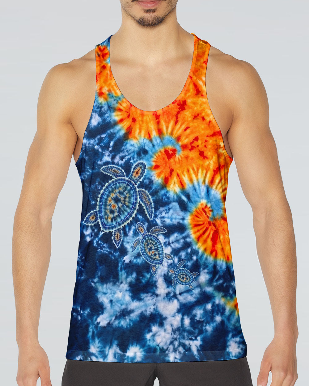 VIBRANT SEA TURTLE ALL OVER PRINT  - TLNO1405261