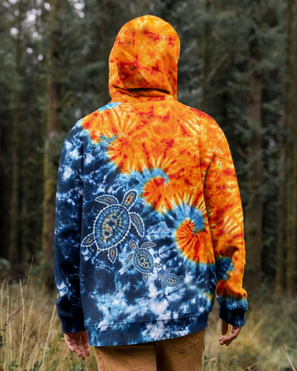 VIBRANT SEA TURTLE ALL OVER PRINT  - TLNO1405261