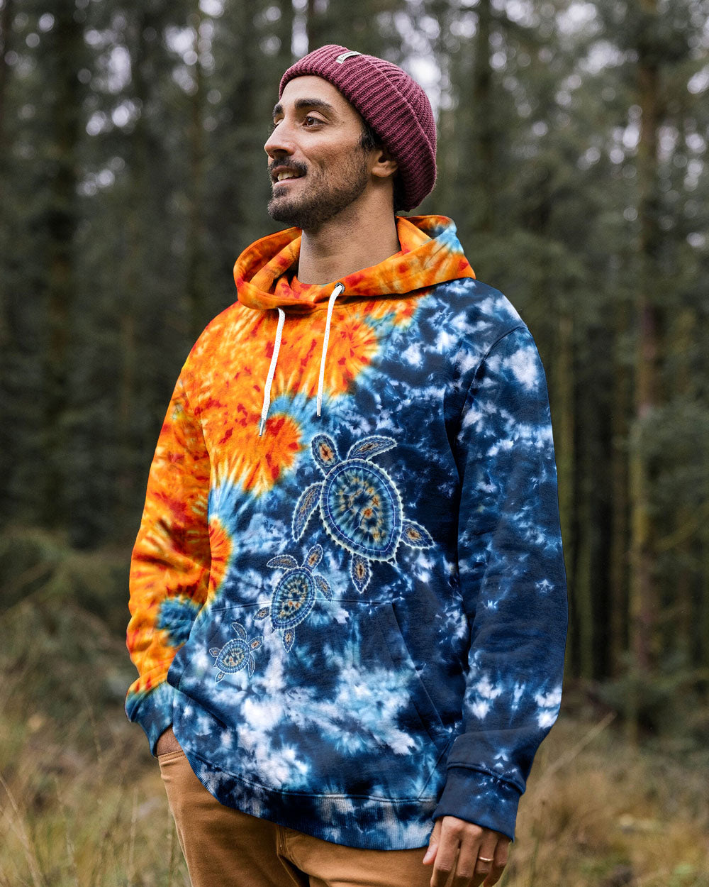 VIBRANT SEA TURTLE ALL OVER PRINT  - TLNO1405261