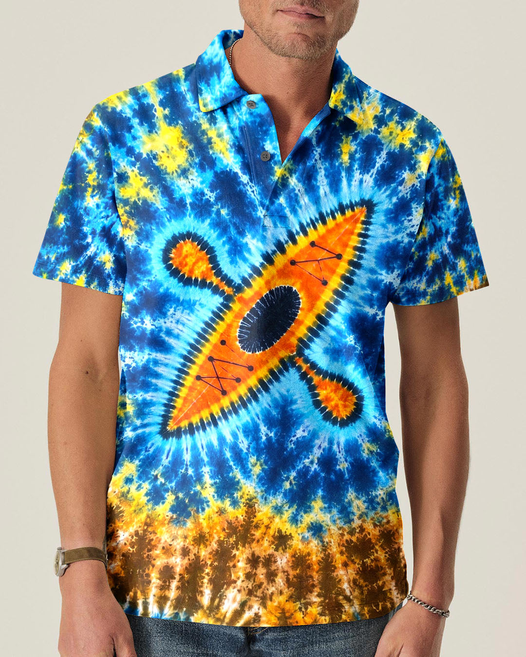 KAYAK LAKE DAY ALL OVER PRINT - TLNO1505261
