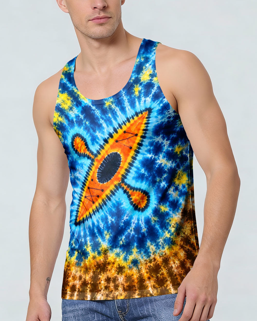 KAYAK LAKE DAY ALL OVER PRINT - TLNO1505261