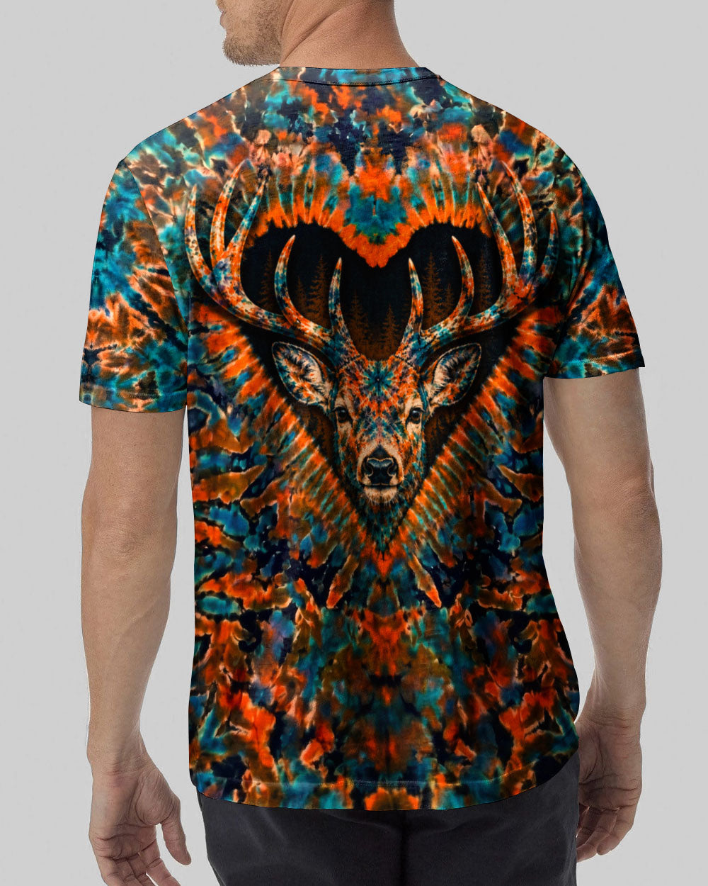 BUCK AROUND AND FIND OUT DEER HUNTING ALL OVER PRINT - TLNO1605261