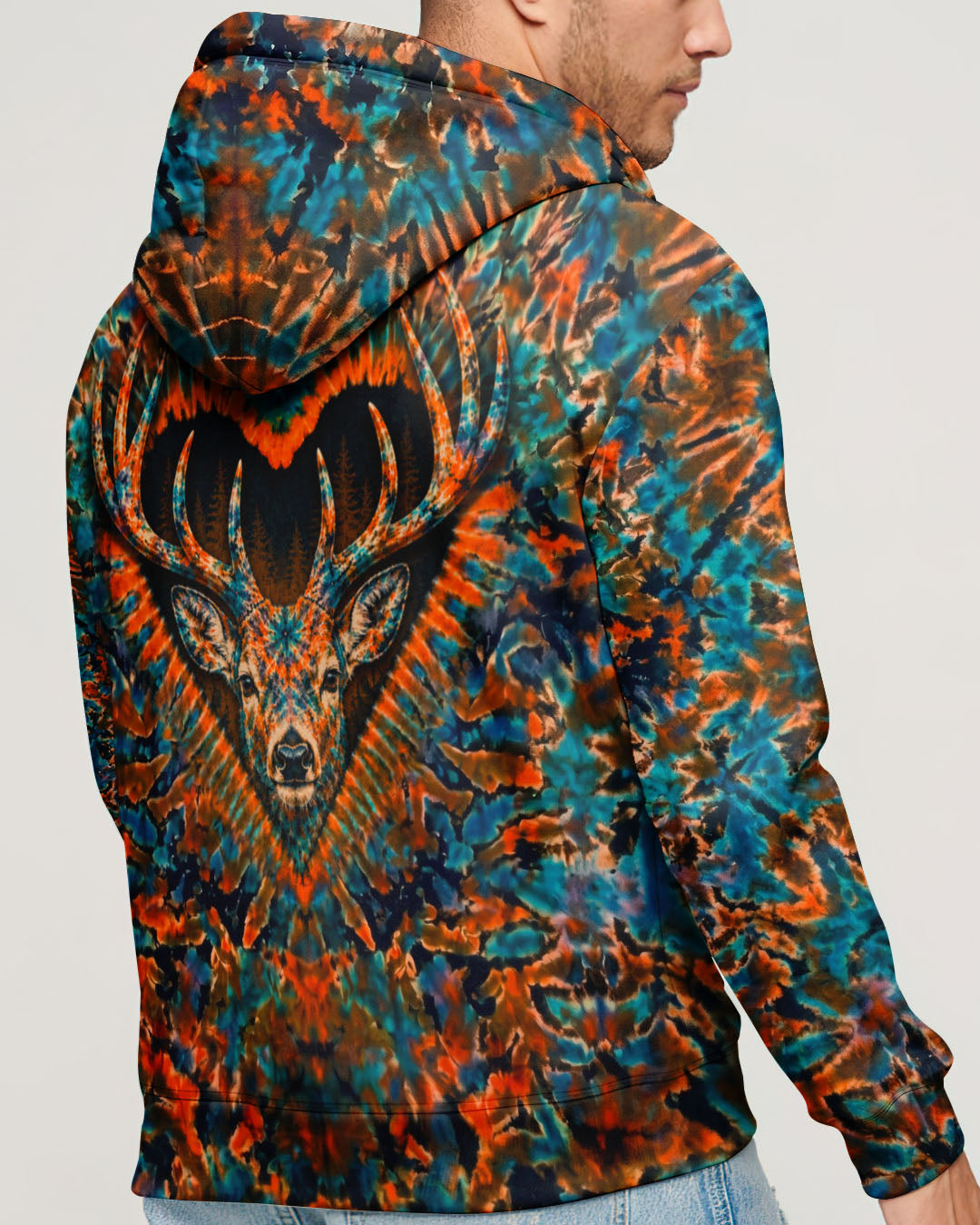 BUCK AROUND AND FIND OUT DEER HUNTING ALL OVER PRINT - TLNO1605261