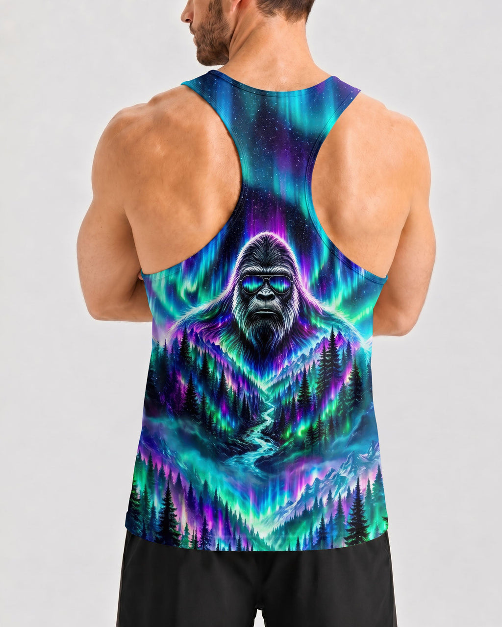 BIGFOOT FOREST  AURORA ALL OVER PRINT - TLNO2206263