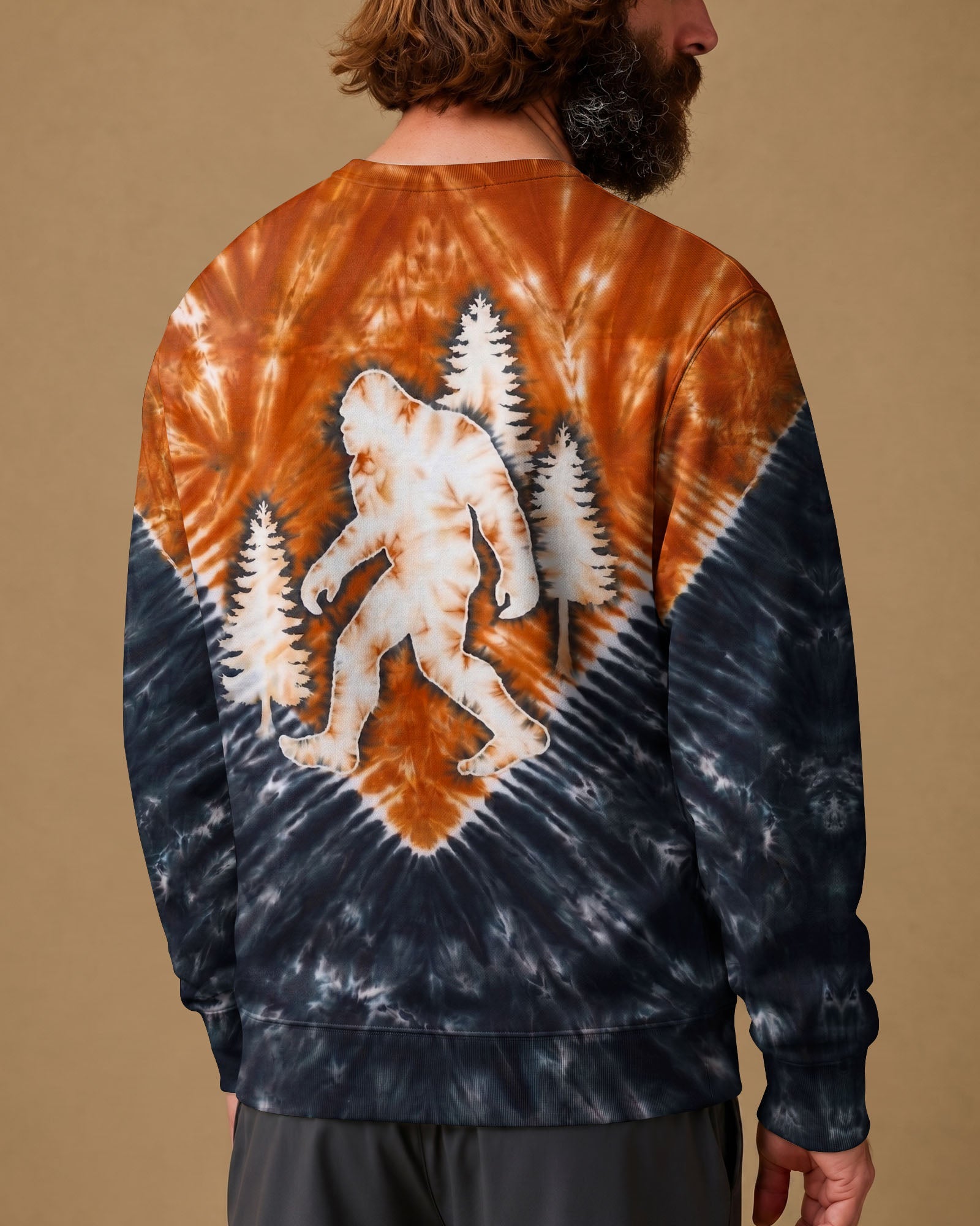 BIGFOOT FOREST VINTAGE V PATTERN ALL OVER PRINT - TLNO2306261