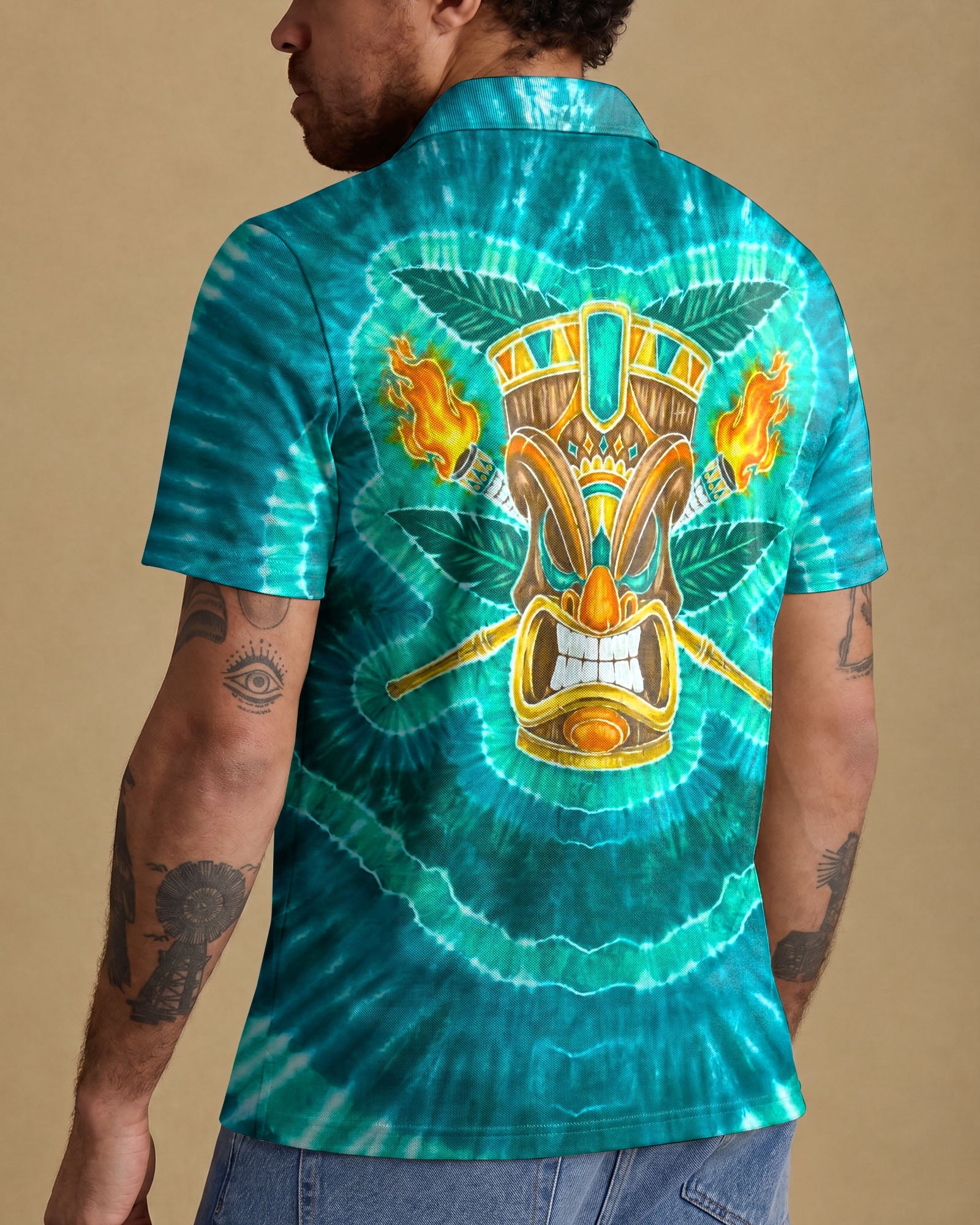 TROPICAL TIKI BURST ALL OVER PRINT  - TLNO2506261