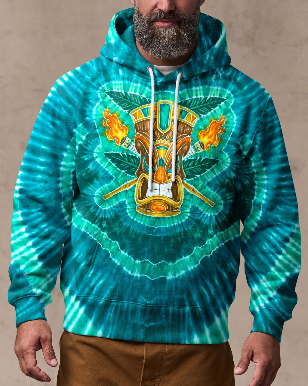 TROPICAL TIKI BURST ALL OVER PRINT  - TLNO2506261