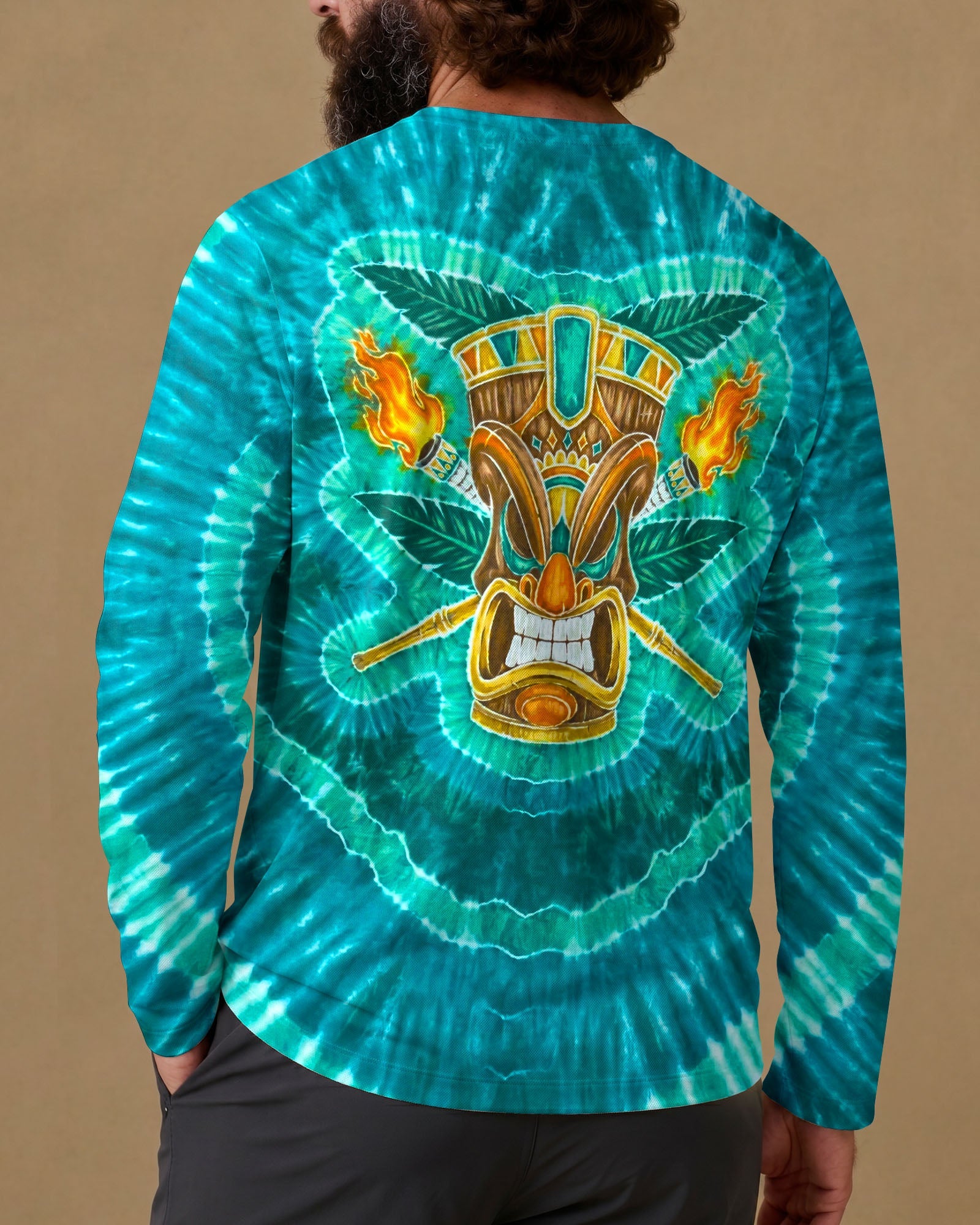 TROPICAL TIKI BURST ALL OVER PRINT  - TLNO2506261
