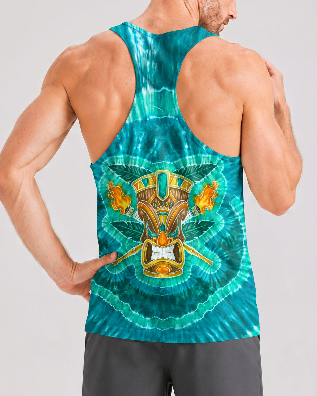TROPICAL TIKI BURST ALL OVER PRINT  - TLNO2506261
