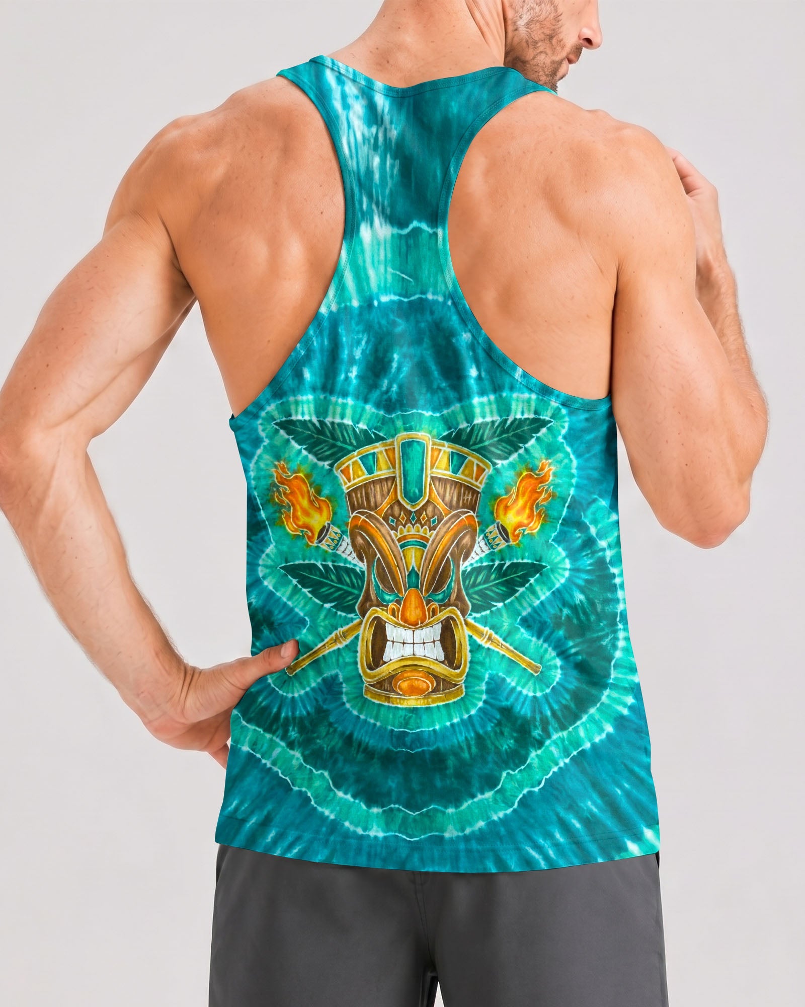 TROPICAL TIKI BURST ALL OVER PRINT  - TLNO2506261