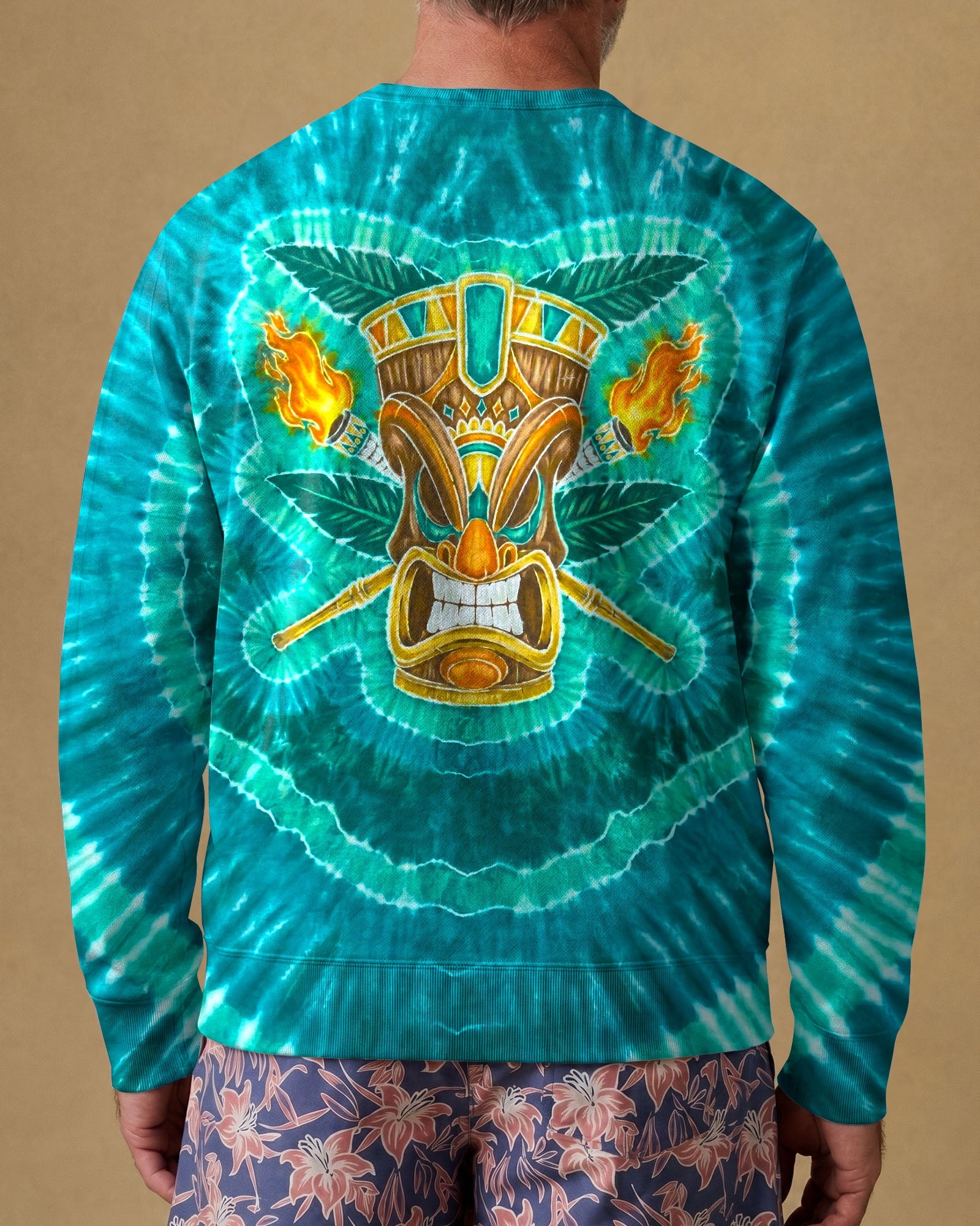 TROPICAL TIKI BURST ALL OVER PRINT  - TLNO2506261