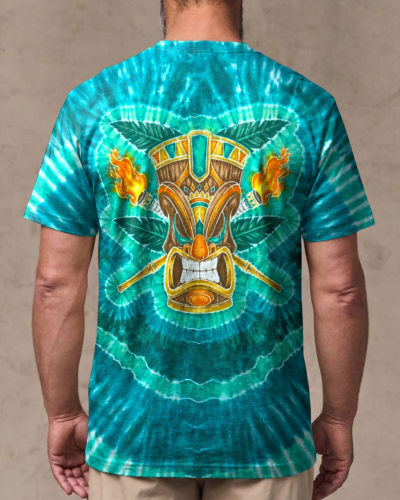 TROPICAL TIKI BURST ALL OVER PRINT  - TLNO2506261