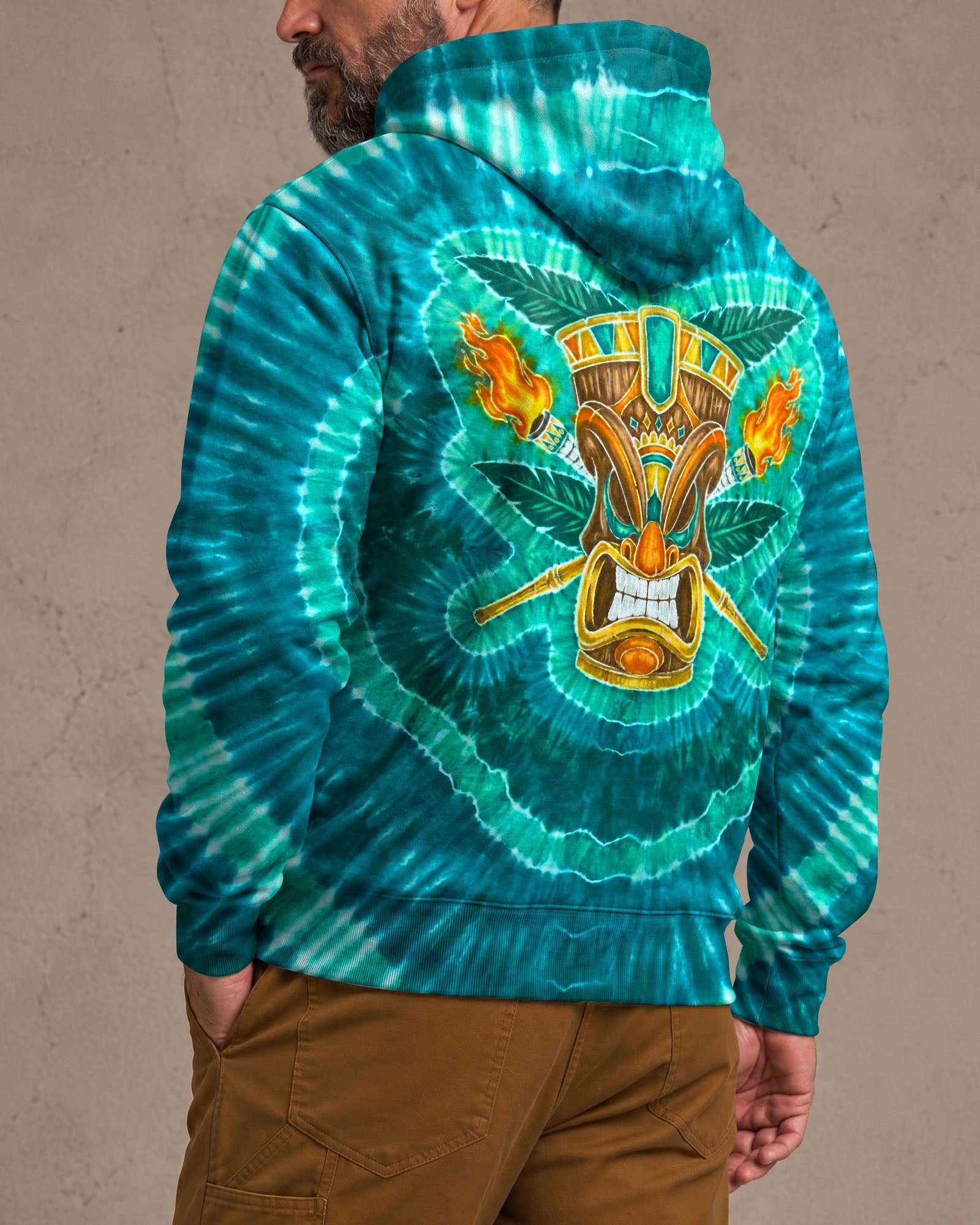 TROPICAL TIKI BURST ALL OVER PRINT  - TLNO2506261