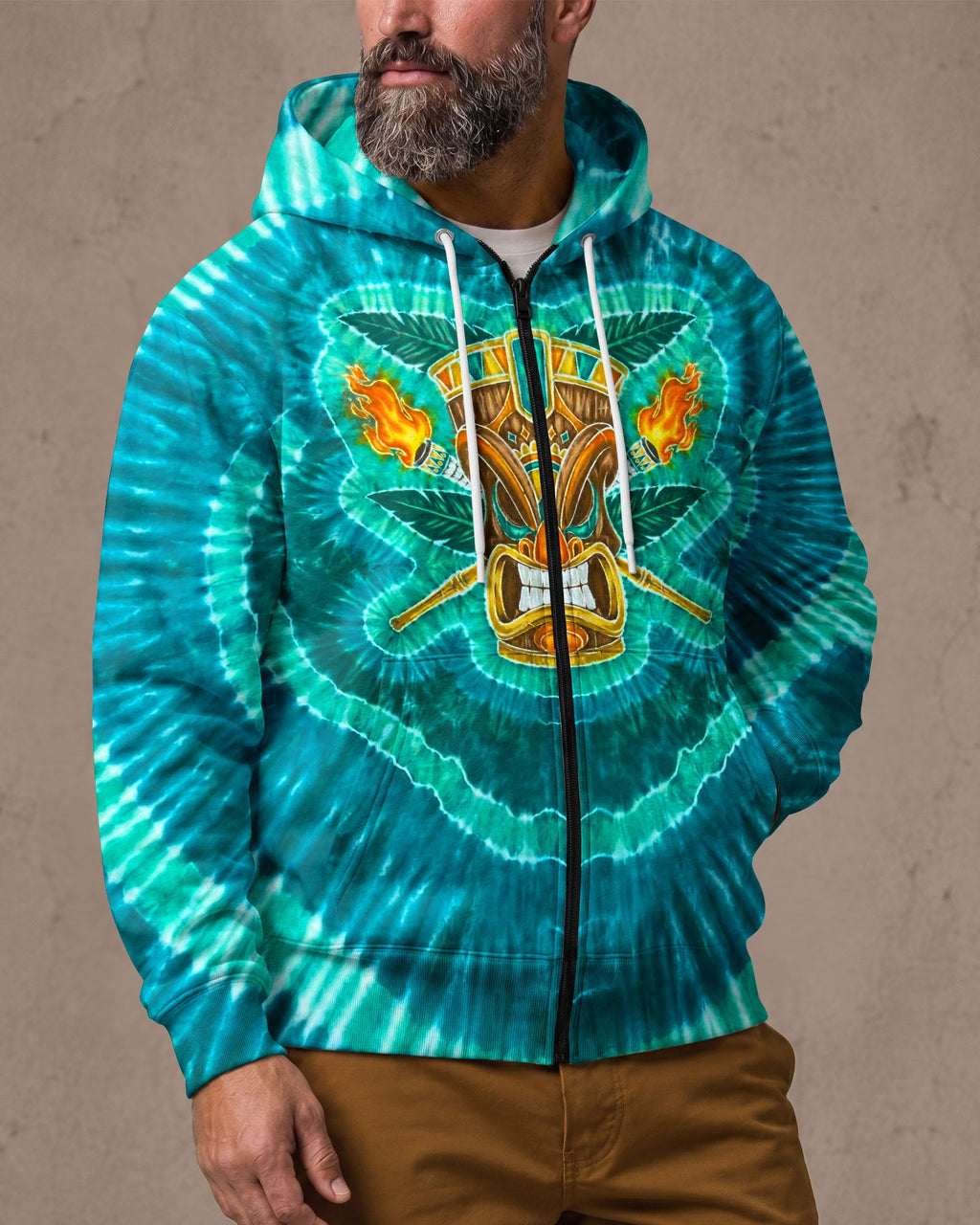 TROPICAL TIKI BURST ALL OVER PRINT  - TLNO2506261