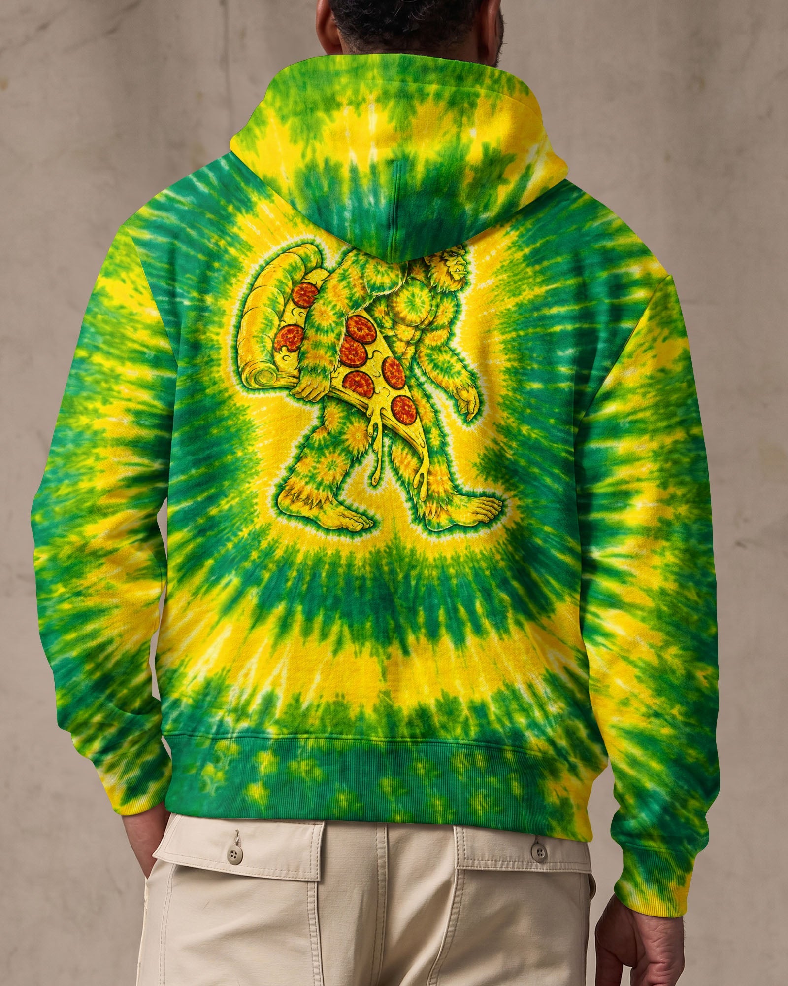 BIGFOOT PIZZA BURST ALL OVER PRINT - TLNO2906262
