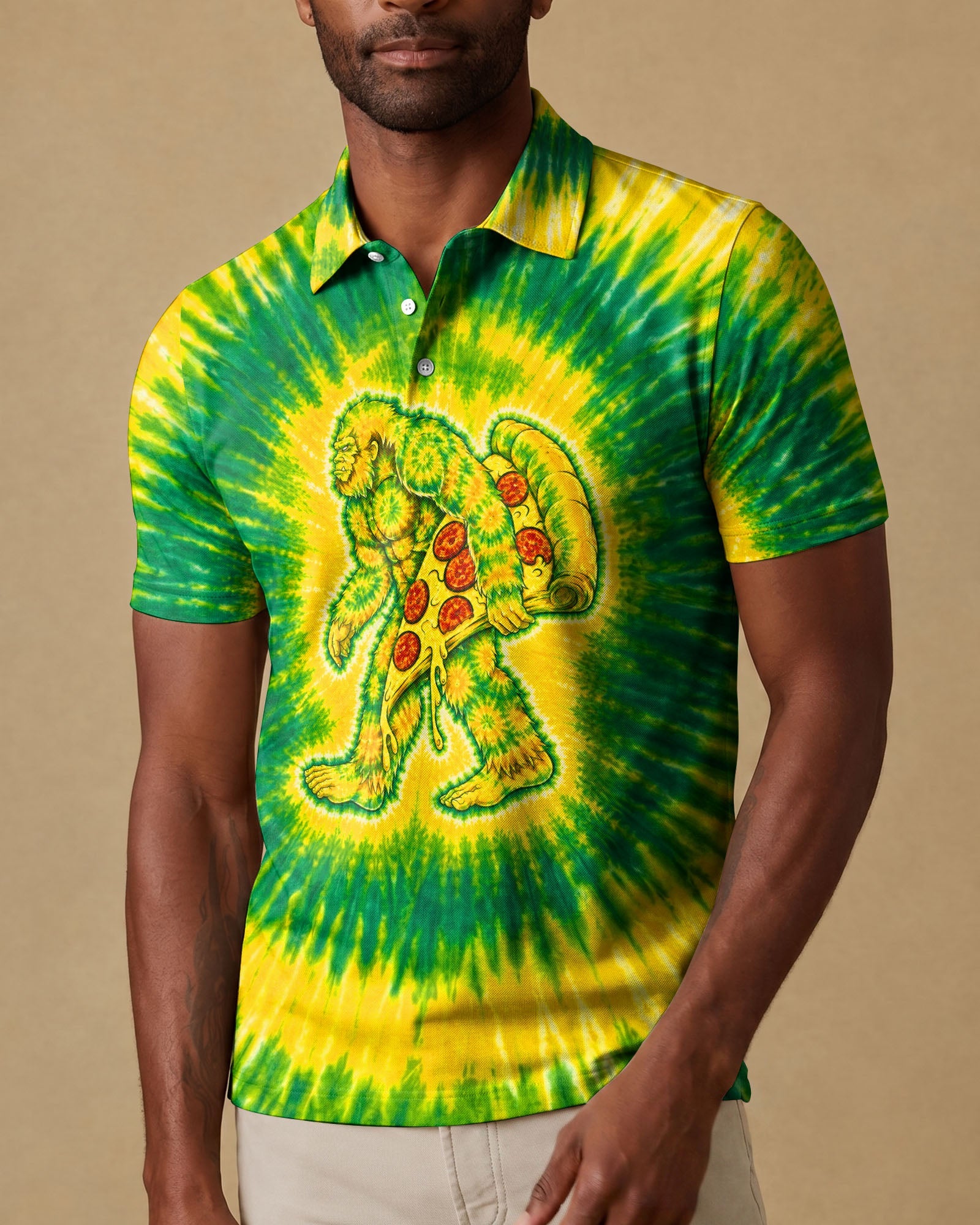BIGFOOT PIZZA BURST ALL OVER PRINT - TLNO2906262