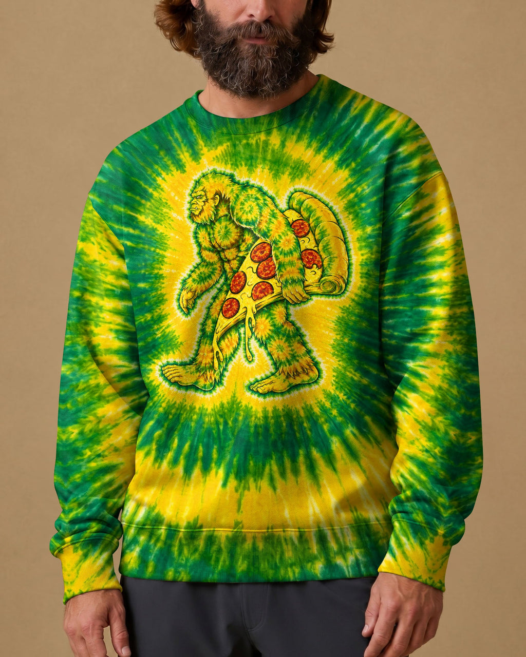 BIGFOOT PIZZA BURST ALL OVER PRINT - TLNO2906262