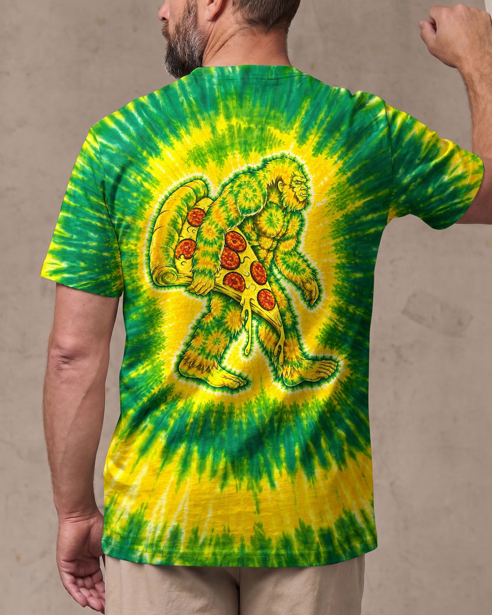 BIGFOOT PIZZA BURST ALL OVER PRINT - TLNO2906262