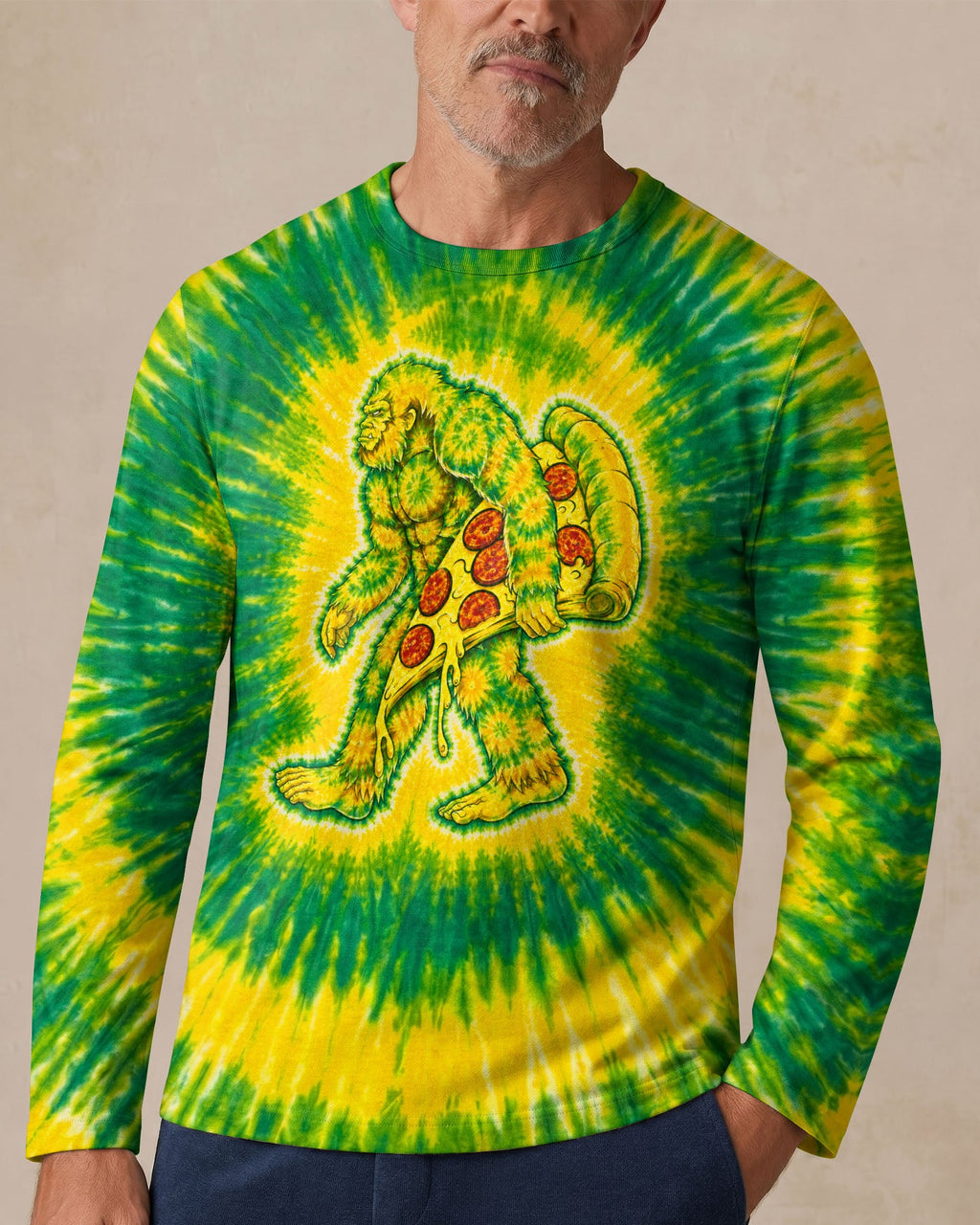 BIGFOOT PIZZA BURST ALL OVER PRINT - TLNO2906262