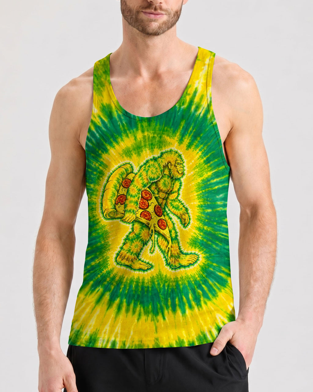 BIGFOOT PIZZA BURST ALL OVER PRINT - TLNO2906262