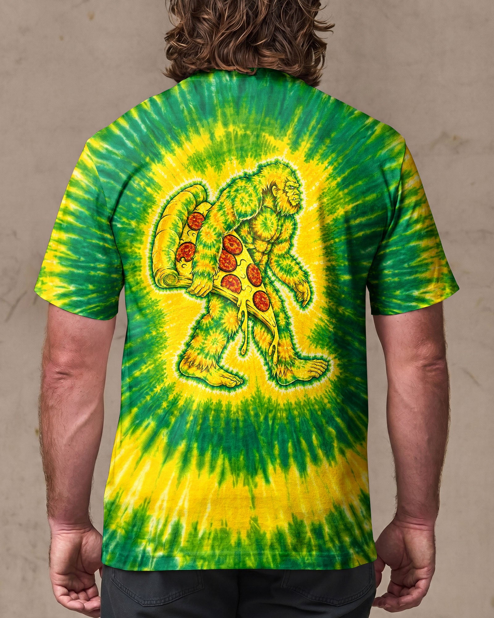 BIGFOOT PIZZA BURST ALL OVER PRINT - TLNO2906262