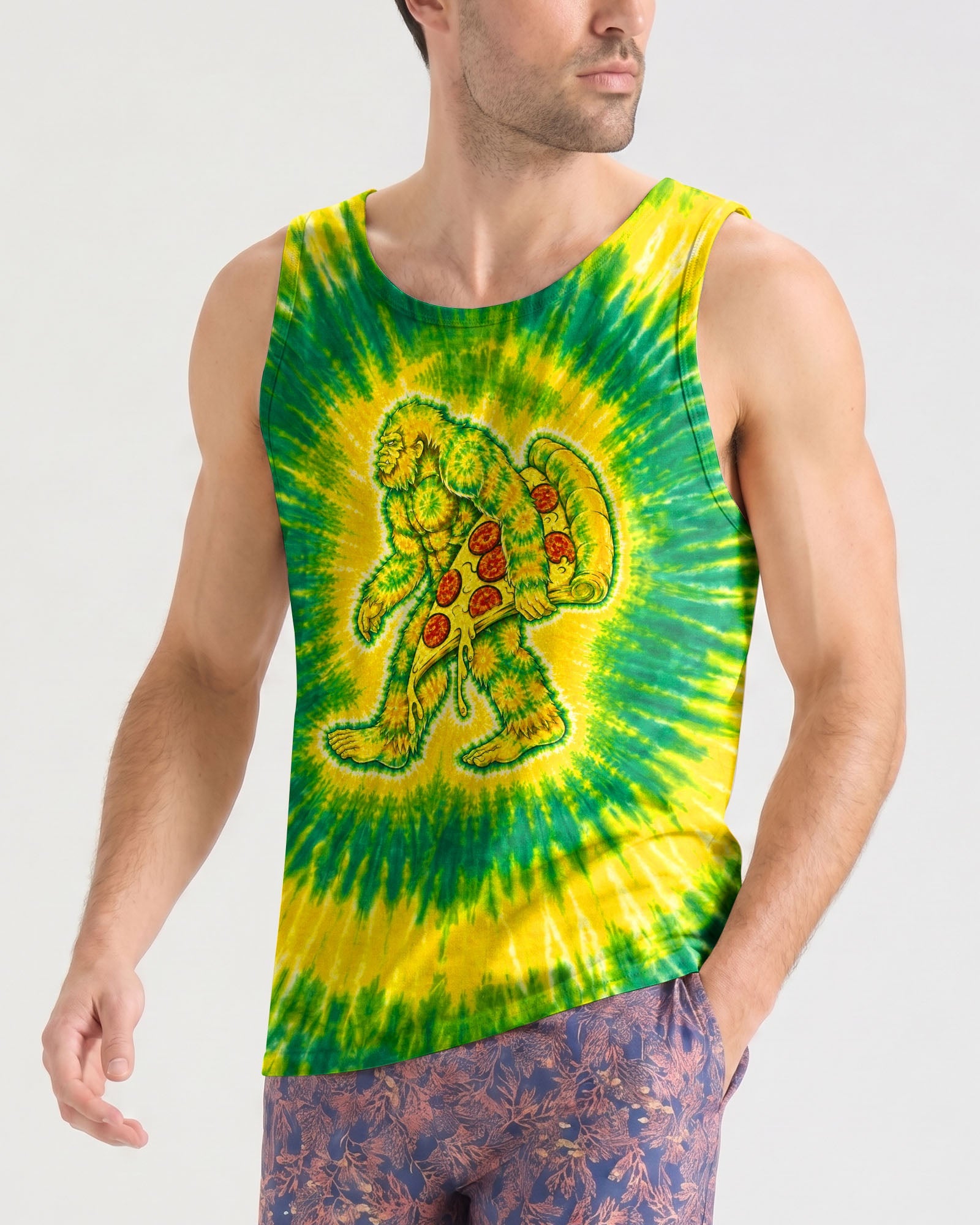 BIGFOOT PIZZA BURST ALL OVER PRINT - TLNO2906262