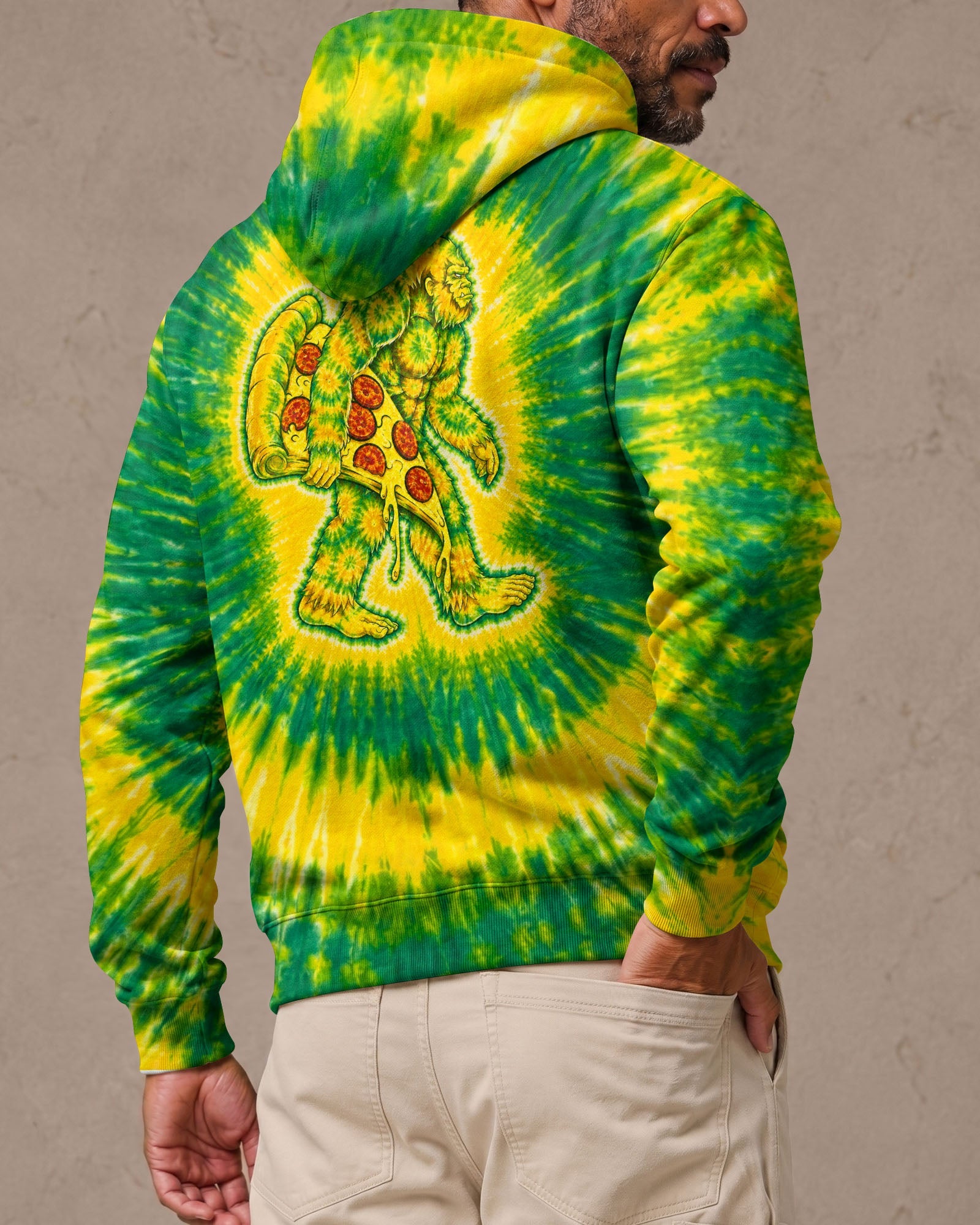 BIGFOOT PIZZA BURST ALL OVER PRINT - TLNO2906262