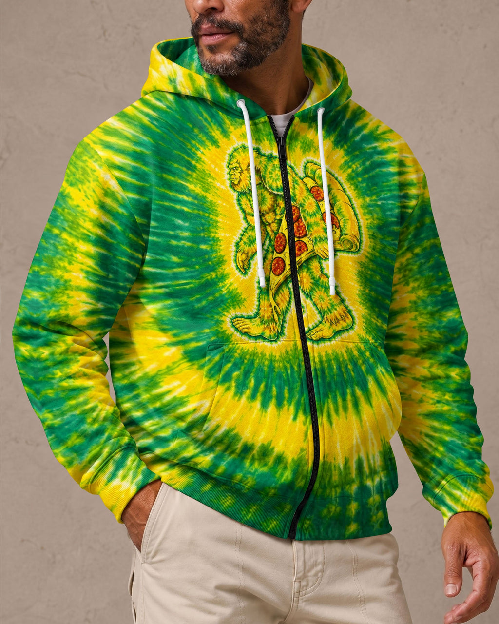 BIGFOOT PIZZA BURST ALL OVER PRINT - TLNO2906262