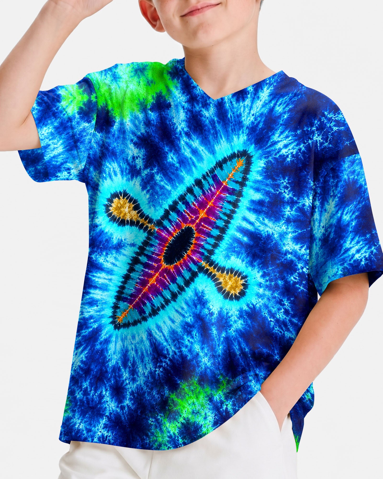 KAYAK LAKE DAY KIDS ALL OVER PRINT  - TLNT0506261