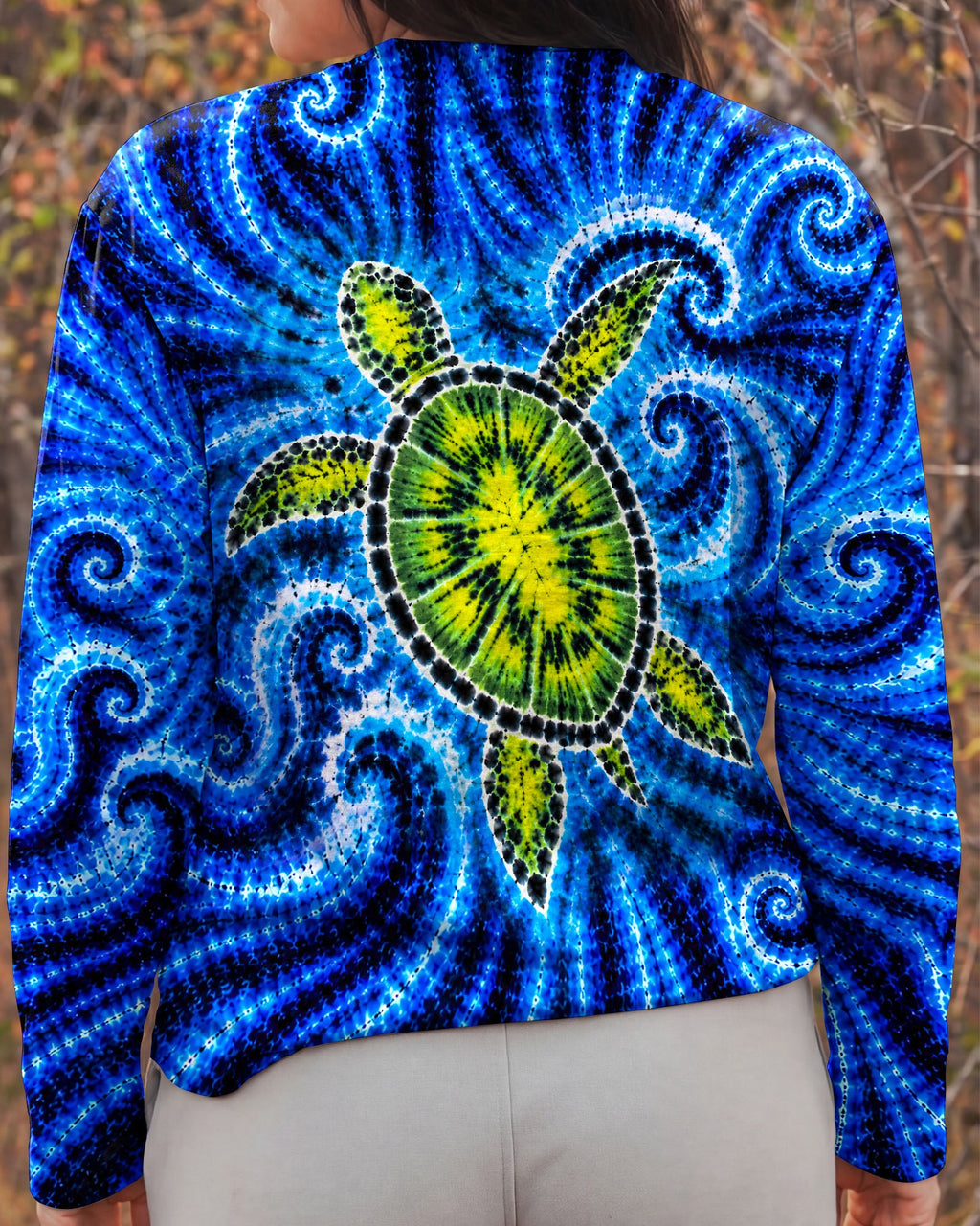 SEA TURTLE  WAVES ALL OVER PRINT - TLNT1105263