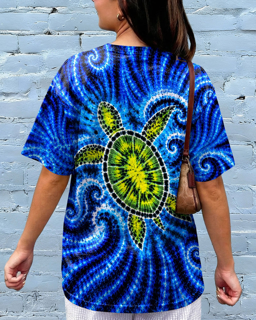 SEA TURTLE  WAVES ALL OVER PRINT - TLNT1105263