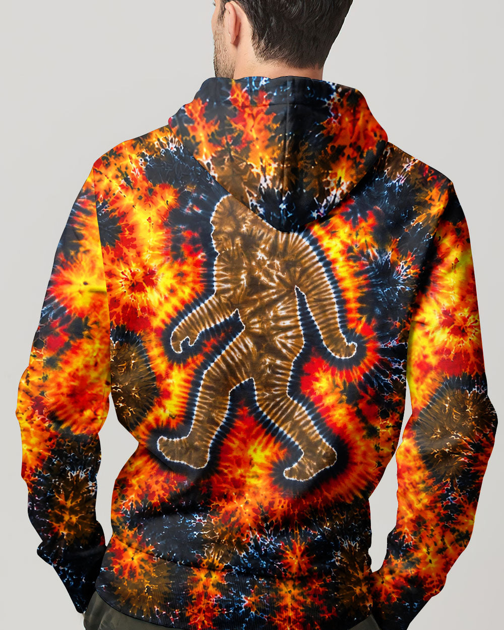 BIGFOOT FLAME BURST PATTERN ALL OVER PRINT - TLNT1505261