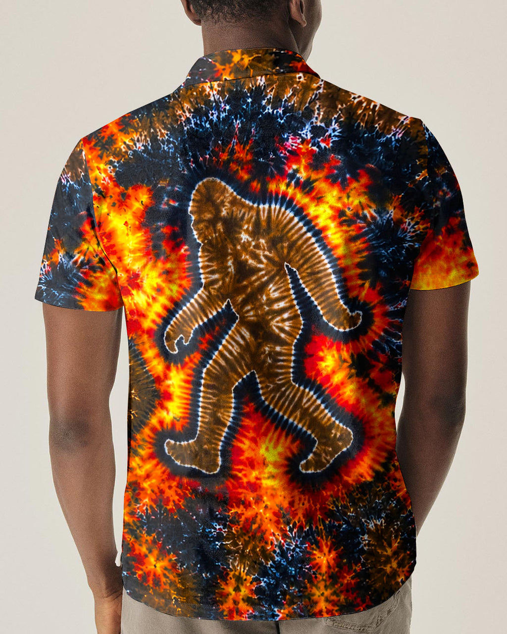 BIGFOOT FLAME BURST PATTERN ALL OVER PRINT - TLNT1505261