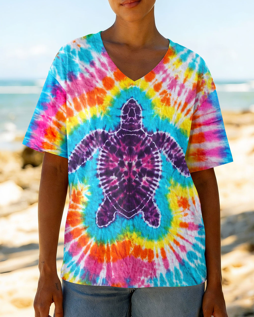 SEA TURTLE  ALL OVER PRINT - TLNT1704263