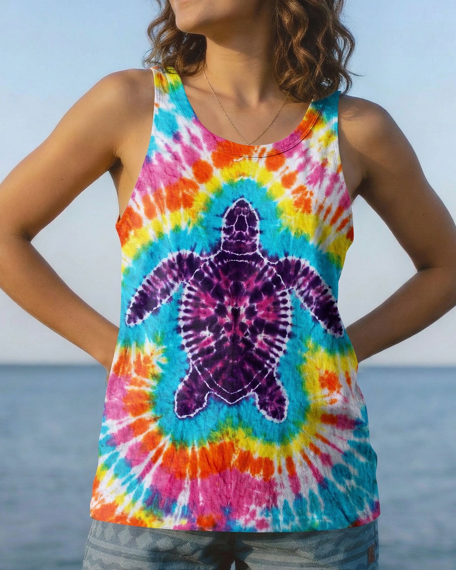 SEA TURTLE  ALL OVER PRINT - TLNT1704263