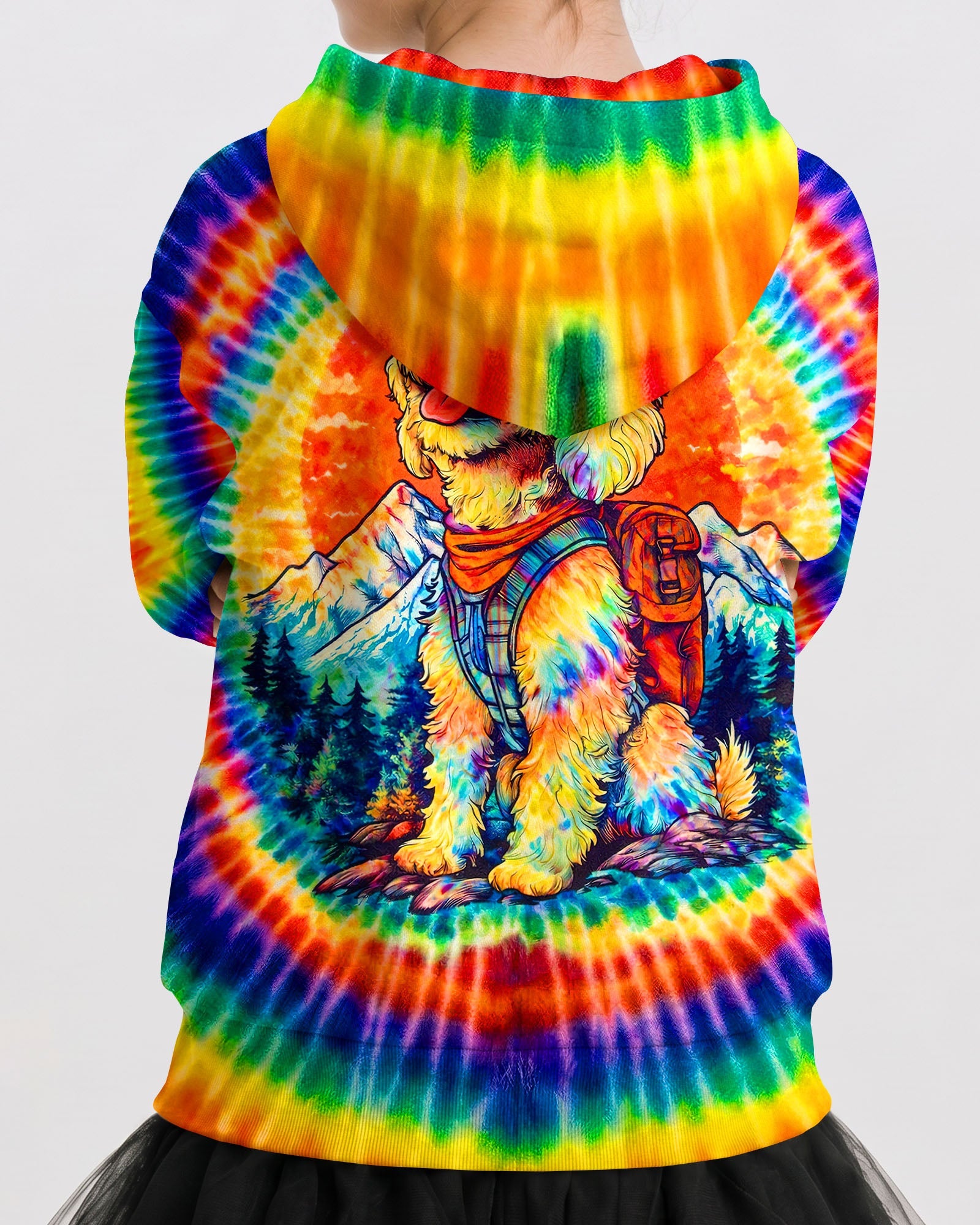 GOLDENDOODLE DOG SWIRL KIDS ALL OVER PRINT - TLNT2205263