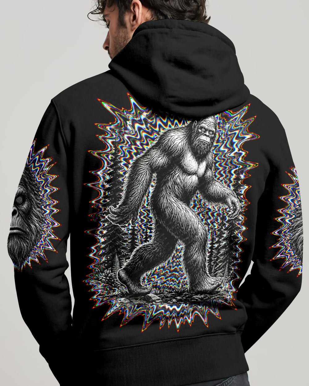 BIGFOOT GLITCH ALL OVER PRINT  - TLNT2805263