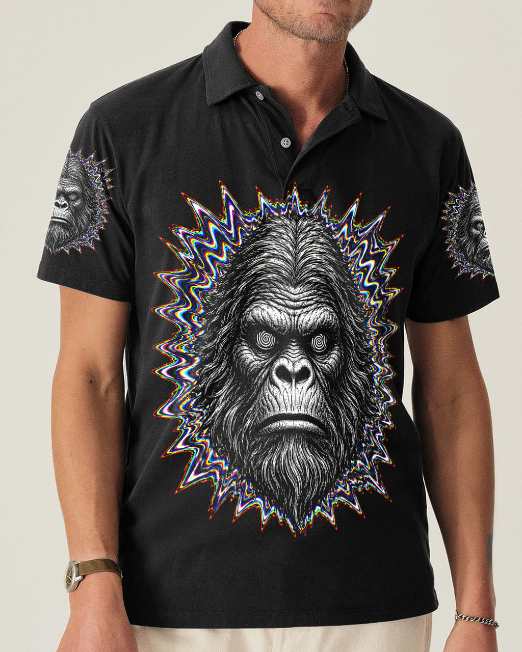 BIGFOOT GLITCH ALL OVER PRINT  - TLNT2805263