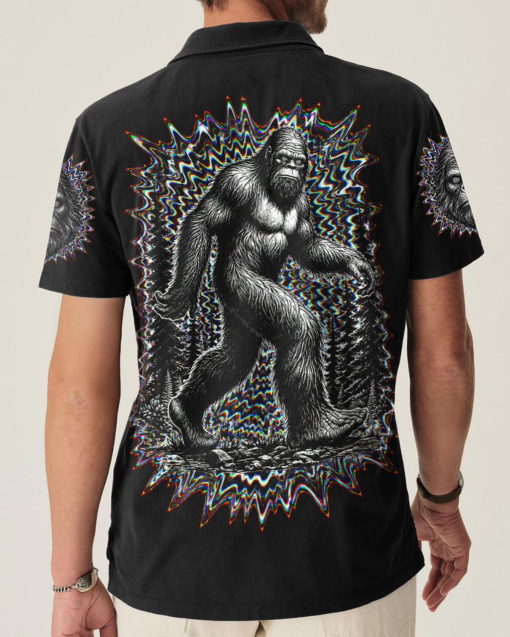 BIGFOOT GLITCH ALL OVER PRINT  - TLNT2805263