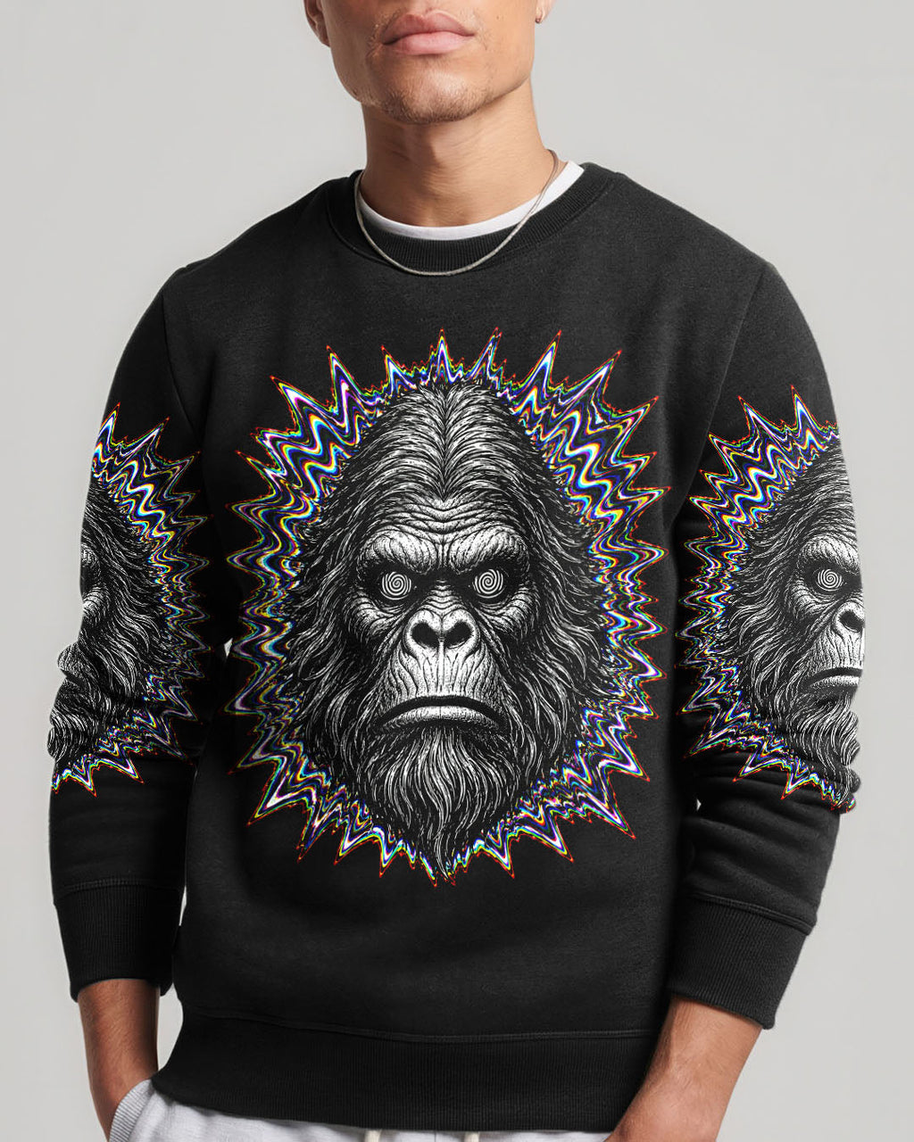BIGFOOT GLITCH ALL OVER PRINT  - TLNT2805263