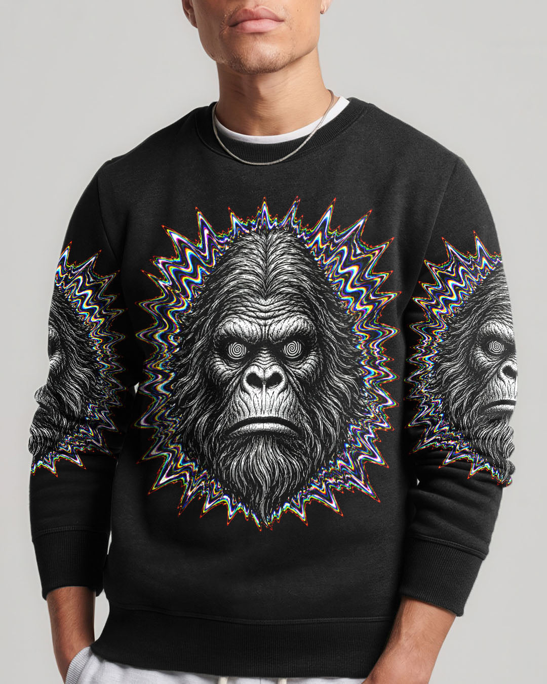 BIGFOOT GLITCH ALL OVER PRINT  - TLNT2805263