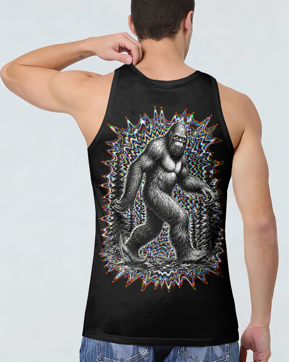 BIGFOOT GLITCH ALL OVER PRINT  - TLNT2805263