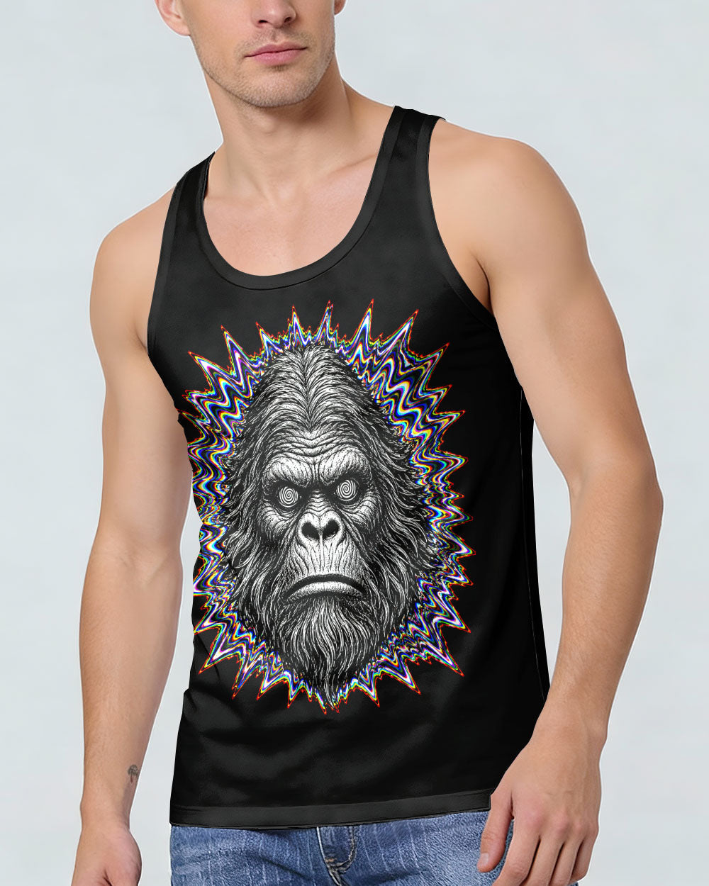 BIGFOOT GLITCH ALL OVER PRINT  - TLNT2805263
