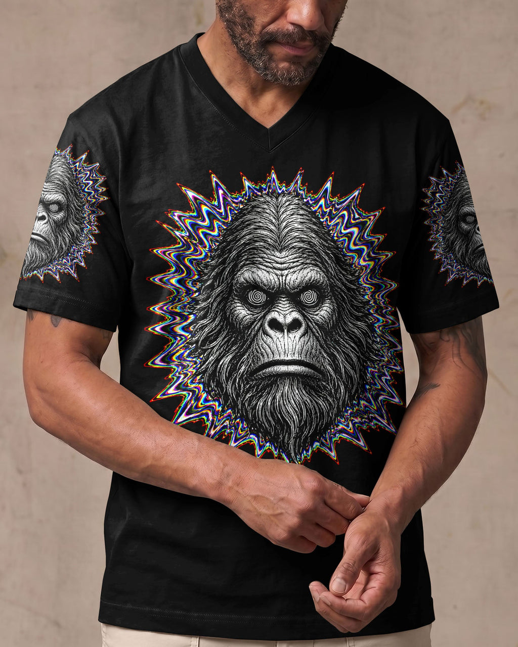 BIGFOOT GLITCH ALL OVER PRINT  - TLNT2805263