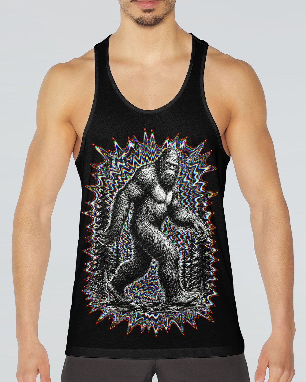BIGFOOT GLITCH ALL OVER PRINT  - TLNT2805263