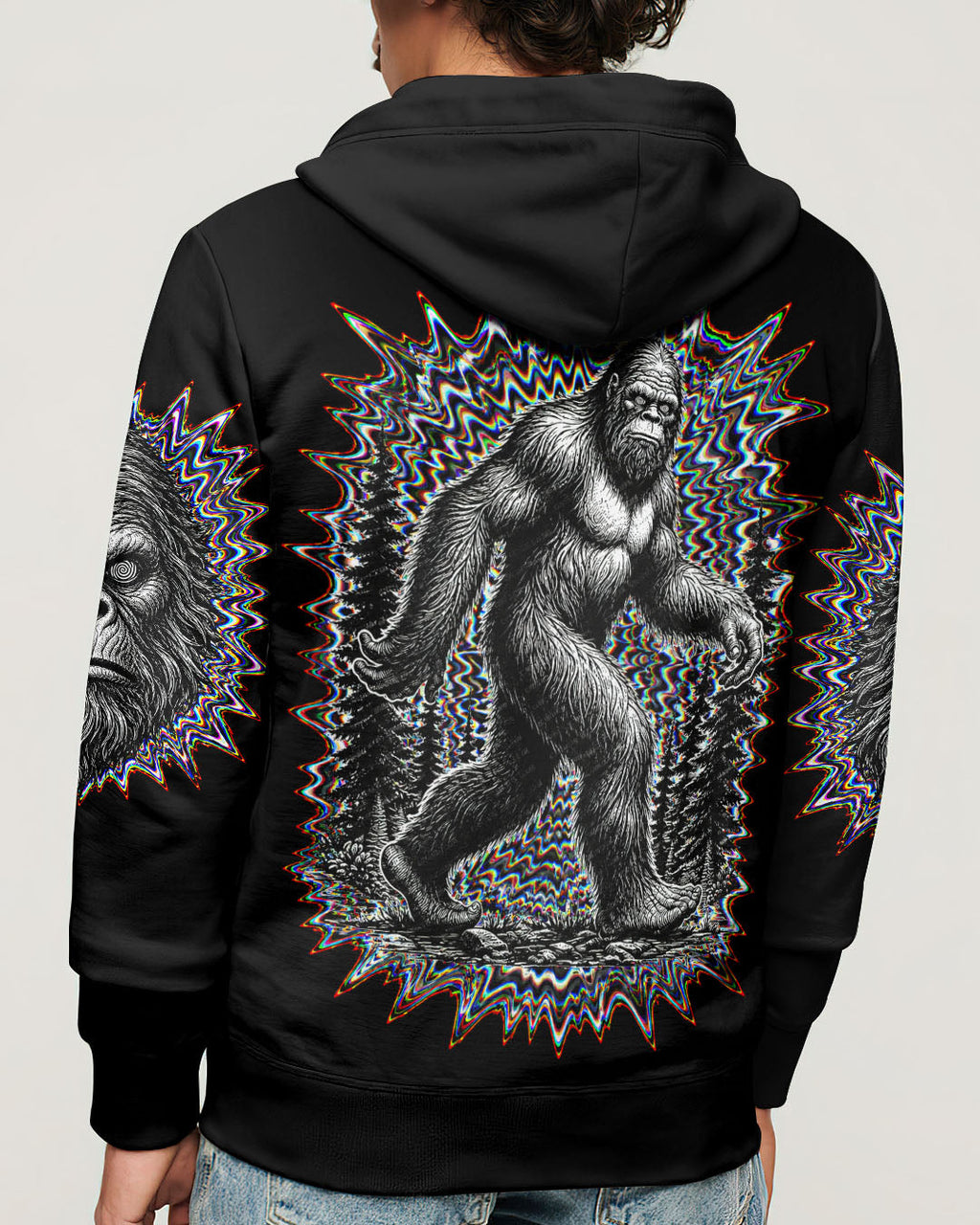 BIGFOOT GLITCH ALL OVER PRINT  - TLNT2805263