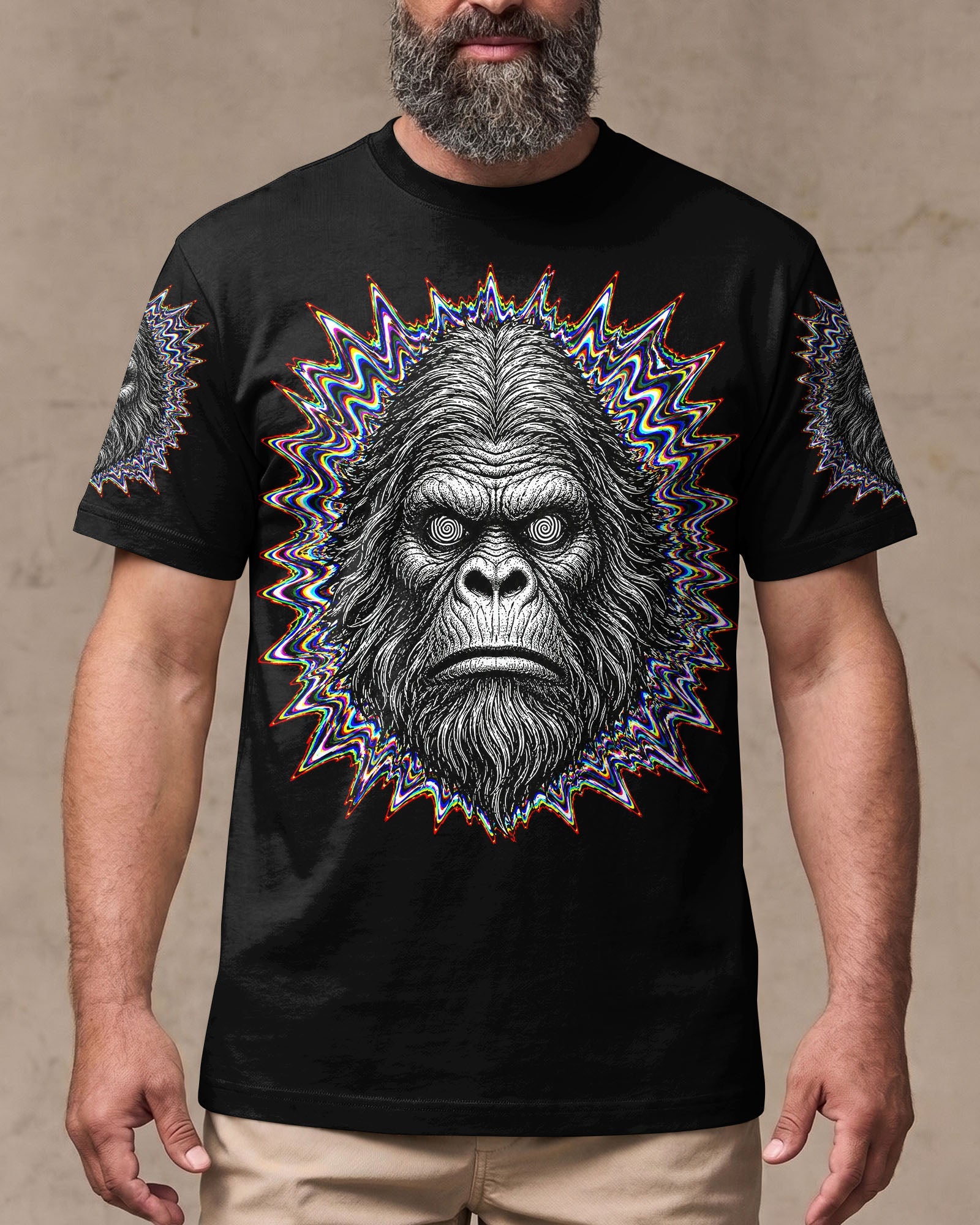 BIGFOOT GLITCH ALL OVER PRINT  - TLNT2805263