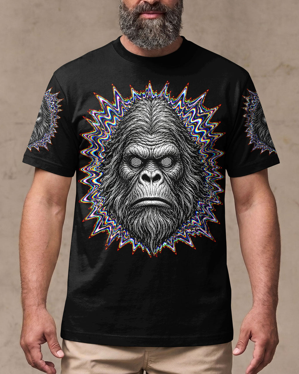BIGFOOT GLITCH ALL OVER PRINT  - TLNT2805263