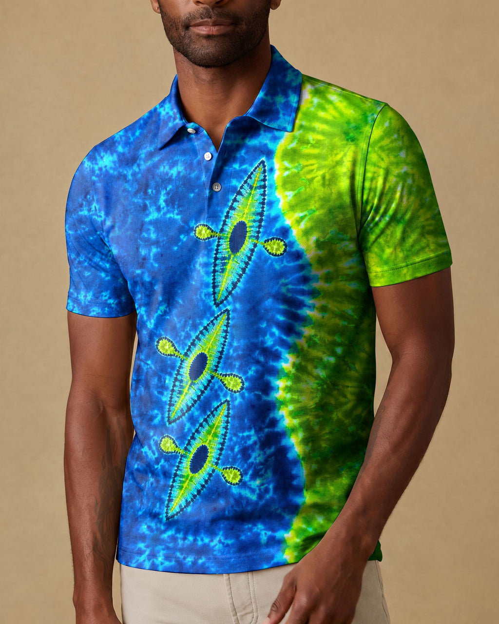 THREE  KAYAKS  BURST ALL OVER PRINT - TLTW0207265